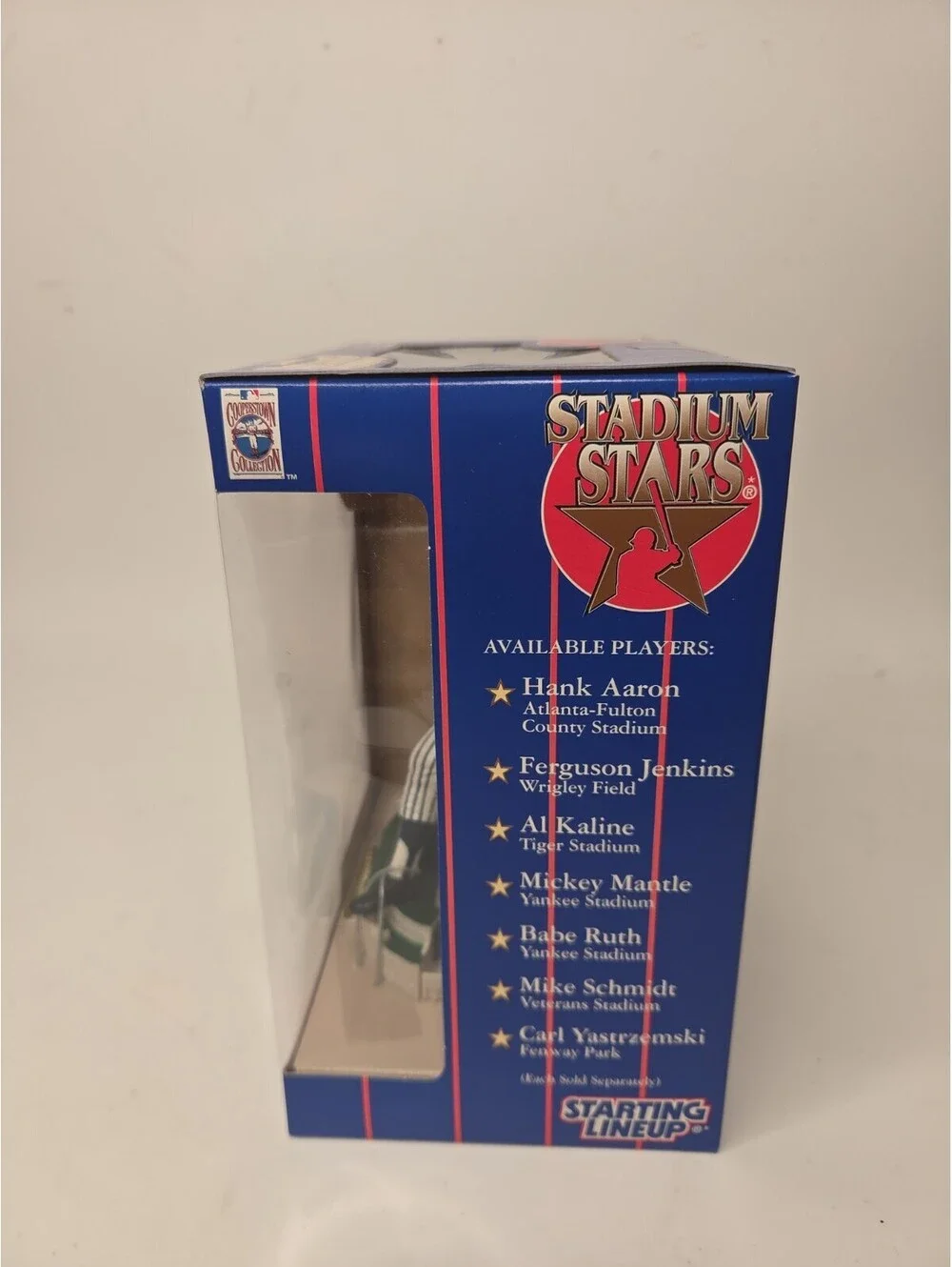 Starting Lineup Stadium Stars Mickey Mantle Baseball Cooperstown 1997 Mint